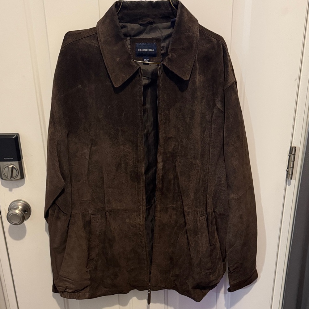 Harbor Bay Men's Dark Brown Lightweight Jacket